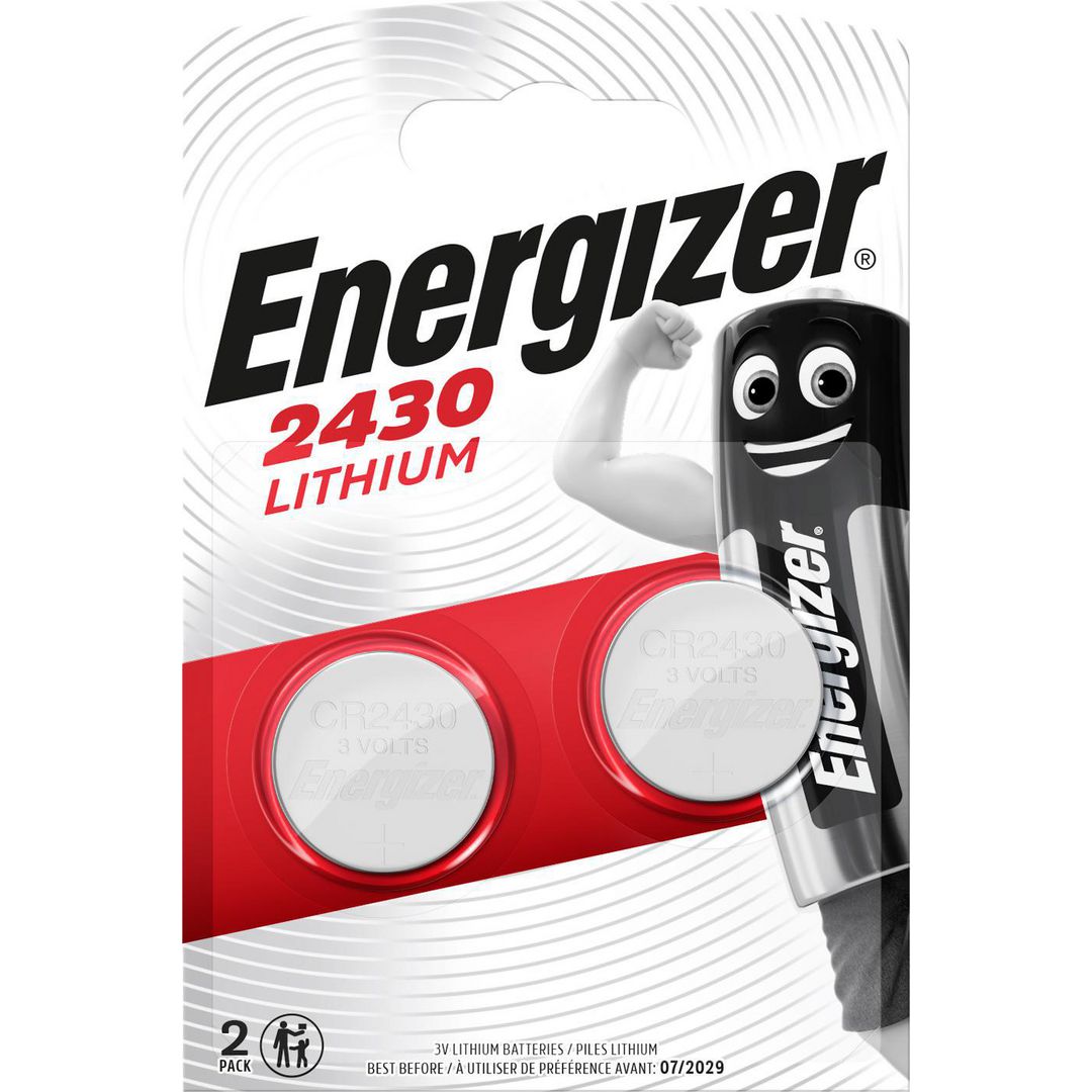Batteri ENERGIZER Lithium CR2430 2/fp
