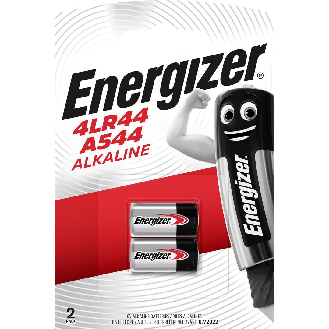 Batteri Energizer 4LR44/A544 2/fp
