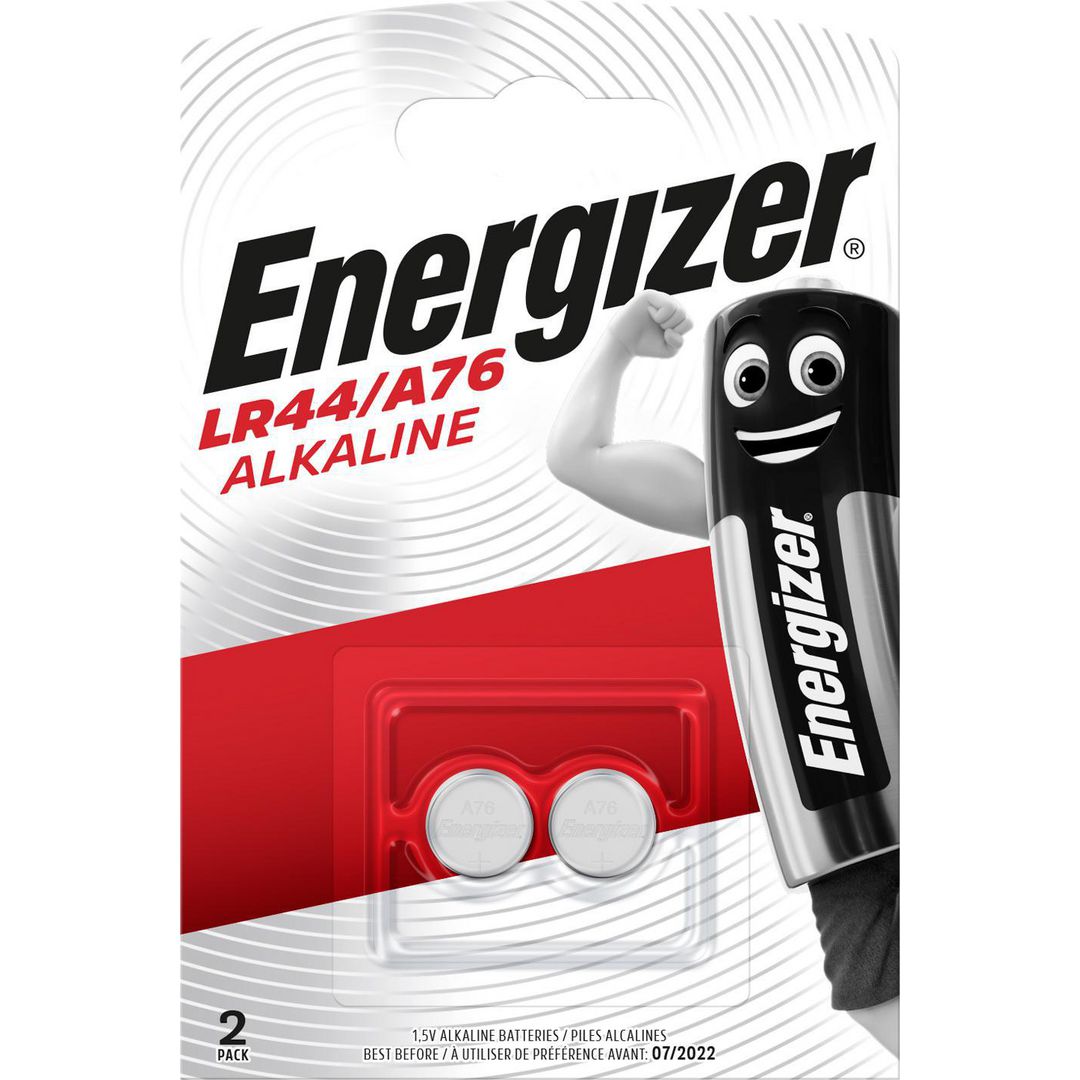 Batteri Energizer A76/LR44 2/fp