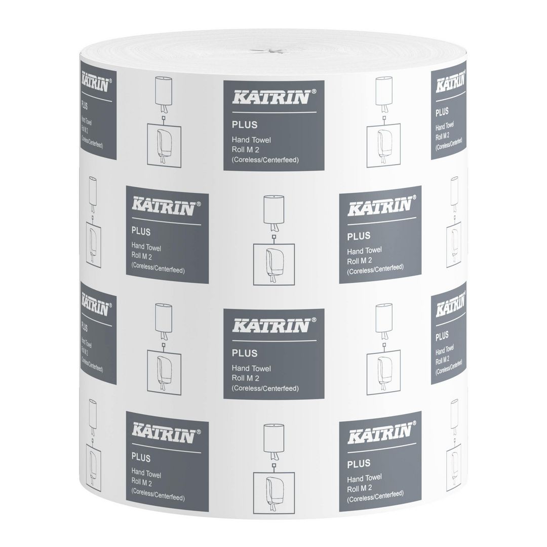 Torkrulle KATRIN Plus 2-L M 167m (6 pack)