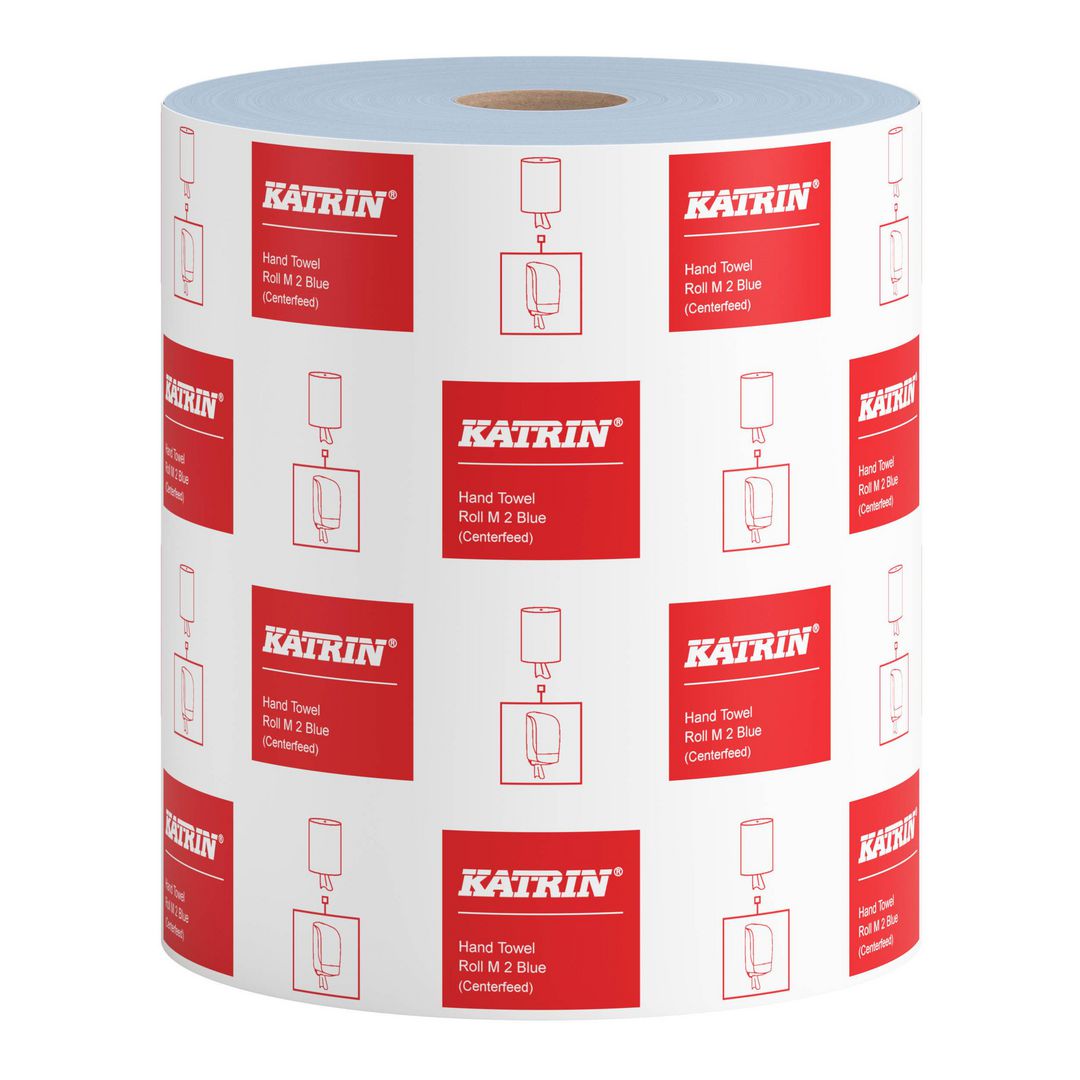 Torkrulle KATRIN M 2L blå 148m (6 pack)