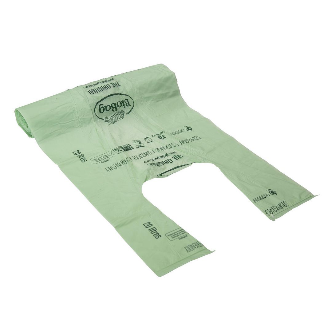 Papperskorgspåse BIOBAG 20L 15my 25/rl