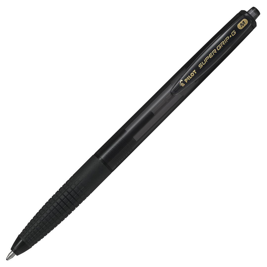 Kulpenna PILOT Super Grip G M 1mm svart (12 pack)