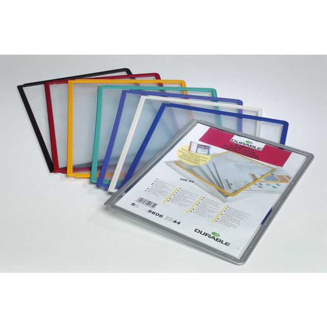 Panel SHERPA A4 grafitgrå (5 pack)