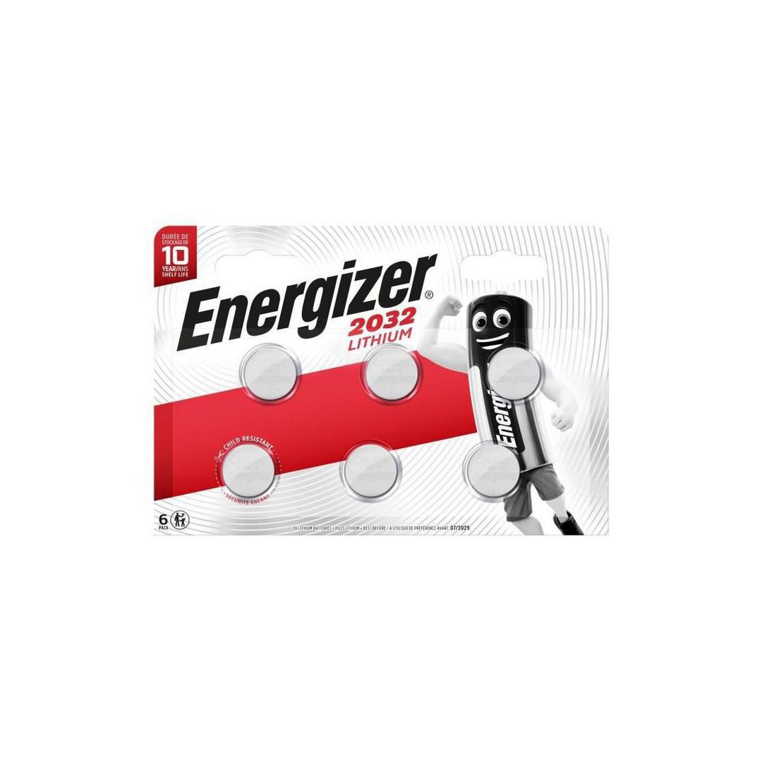 Batteri Energizer Lithium CR2032 6/fp