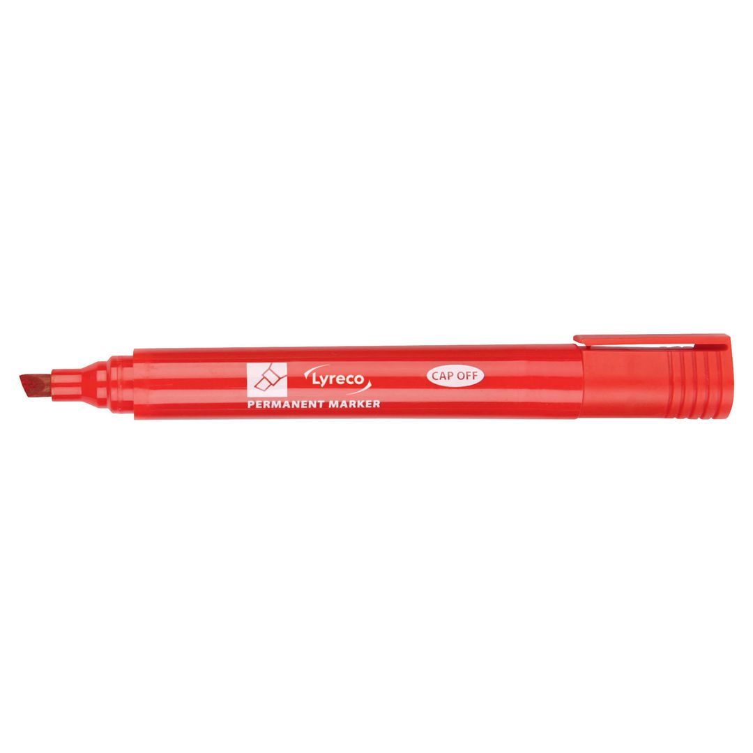 Märkpenna Lyreco 1-5mm sned röd
