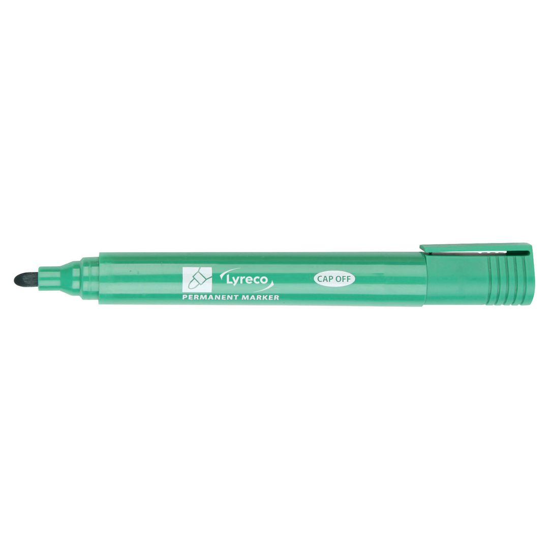 Märkpenna Lyreco 1,5mm rund grön