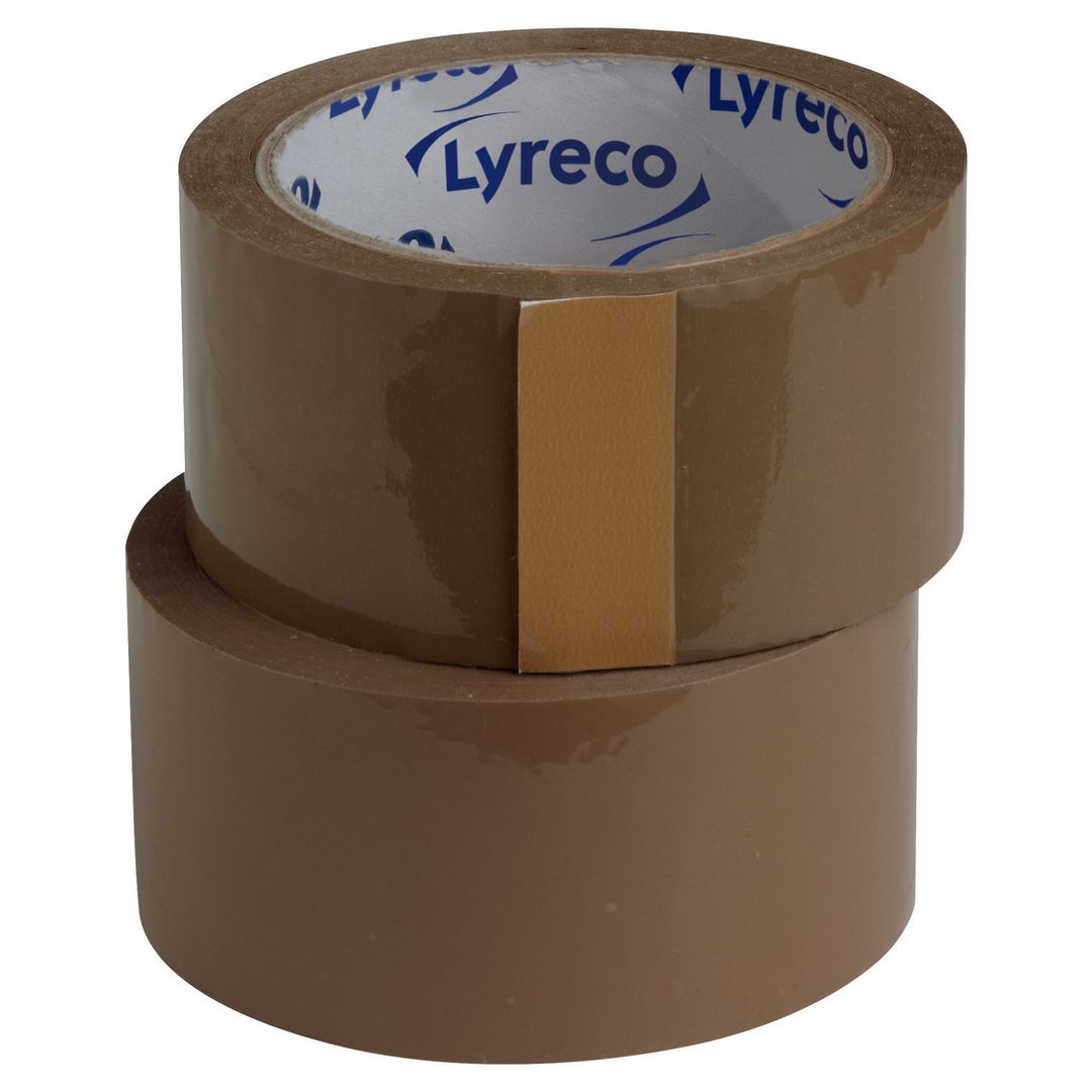 Packtejp LYRECO PP 50mmx66m NoNoise 6/fp
