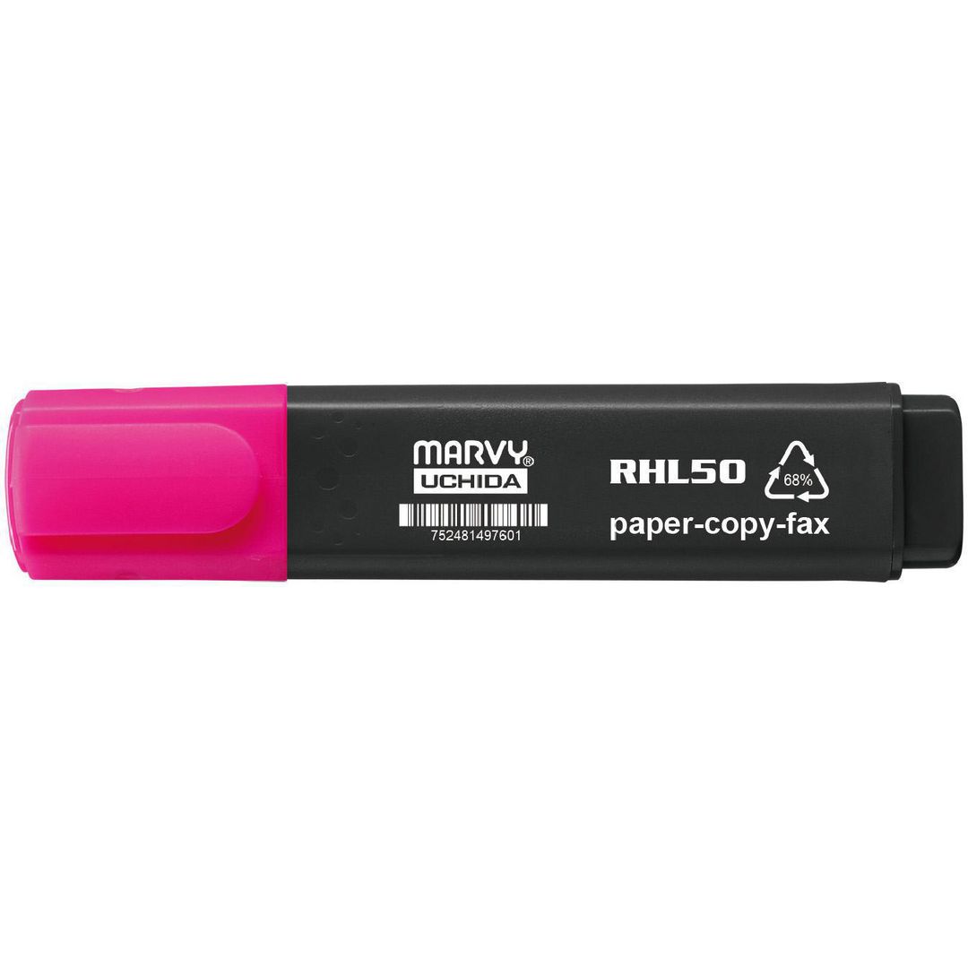 Överstrykningspenna MARVY recy rosa (12 pack)