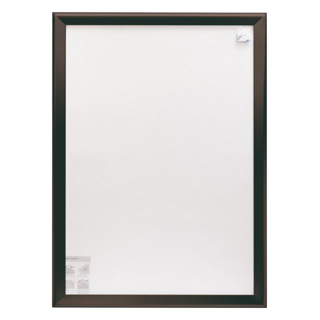 Väggram 70x100cm alu.profil 45mm svart