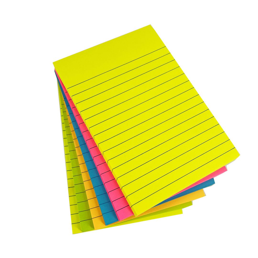 Notes Lyreco prem 100x150mm linj 6/fp