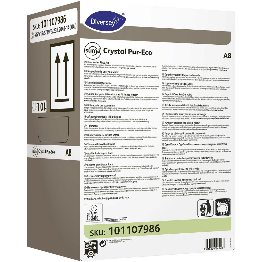 Torkmedel SUMA Crystal Pur eco A8 10L