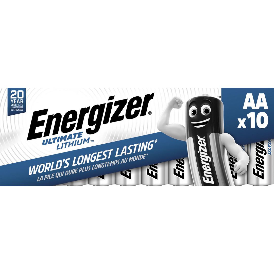 Batteri ENERGIZER Ultimate AA 10/fp