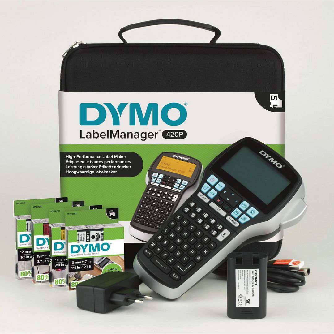 Märkmaskin Dymo LM420P Kit