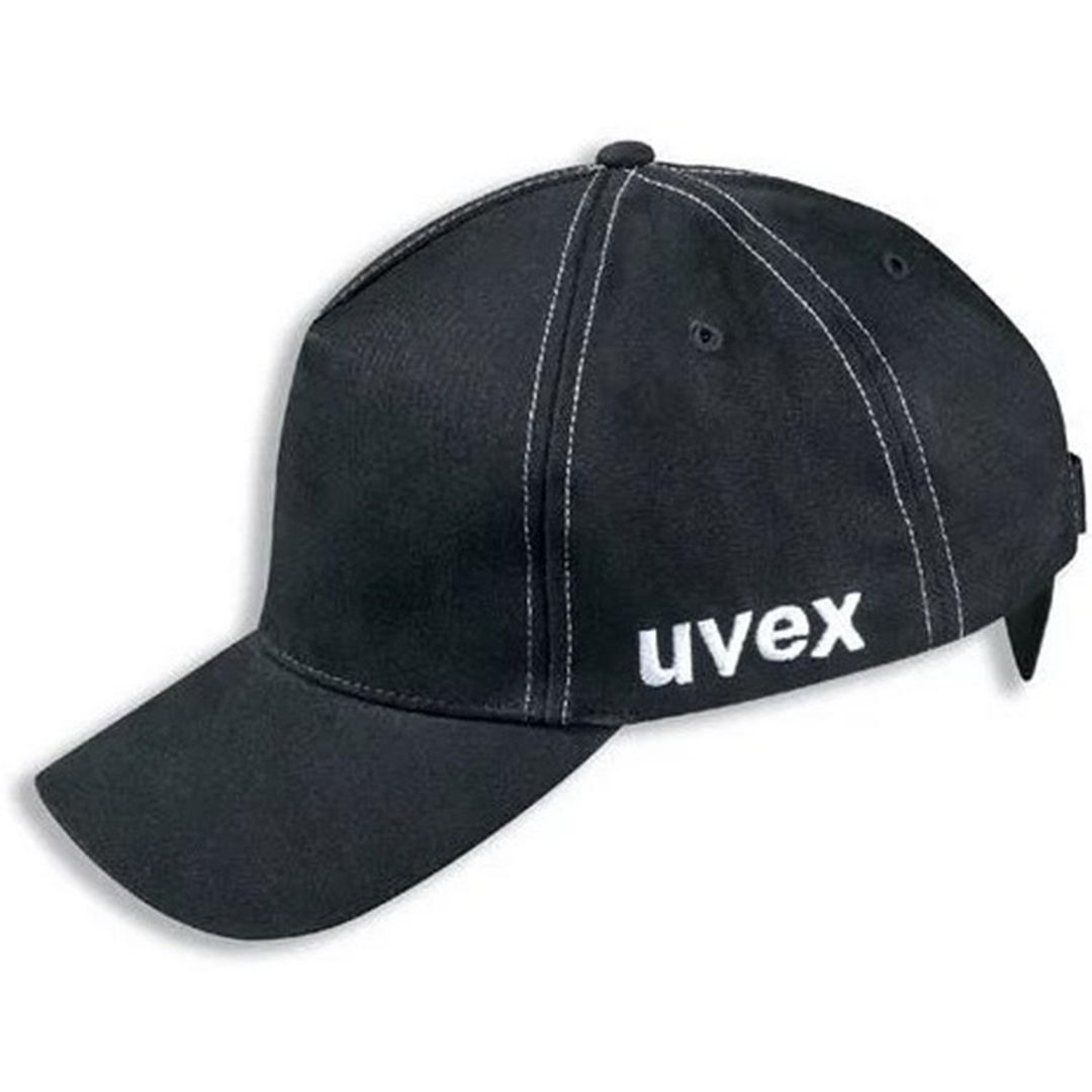 Stötskyddskeps UVEX U-cap svart 60-63cm