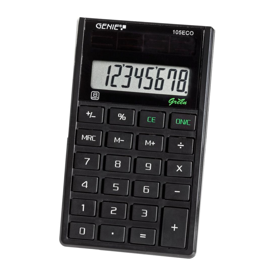 Miniräknare Genie 105
