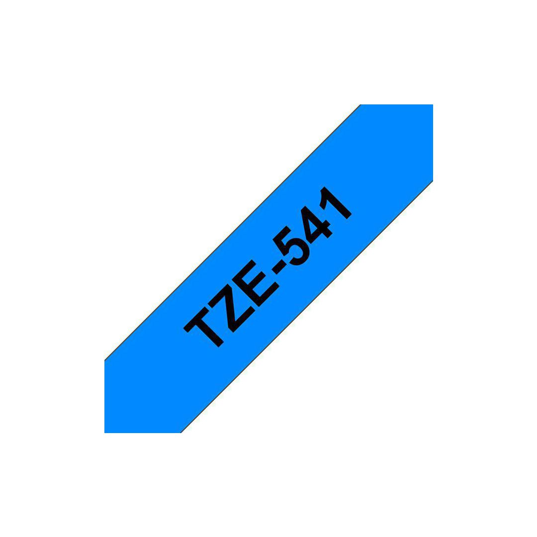Tape Brother TZE541 18mm svart på blå