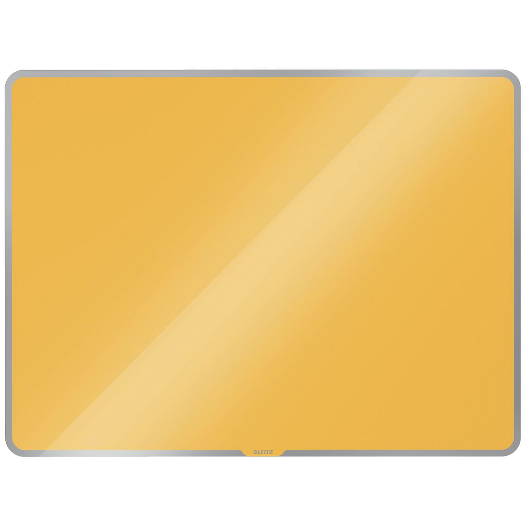 Glastavla Leitz Cosy gul 80x60cm