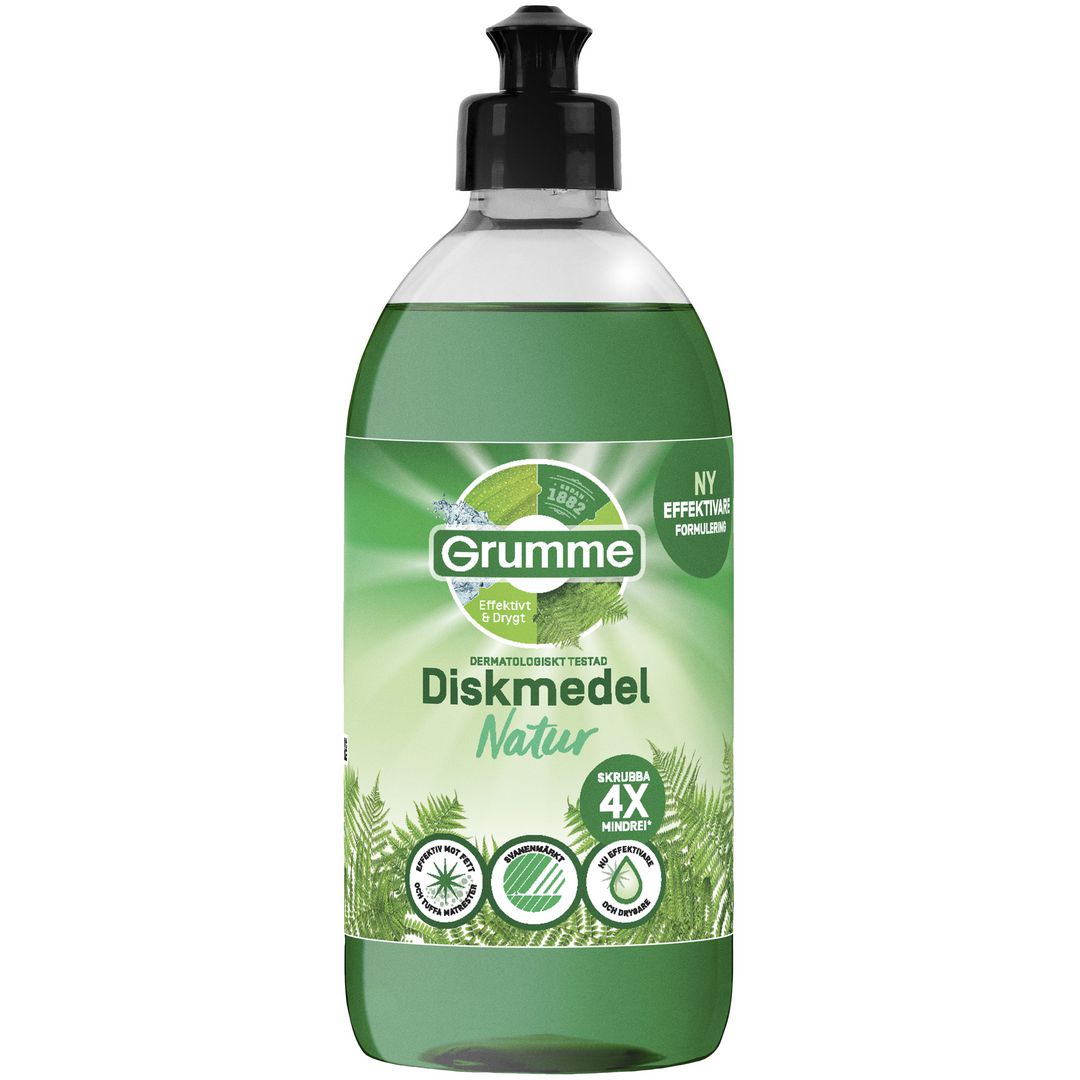 Handdisk GRUMME Natur 500ml 8/fp