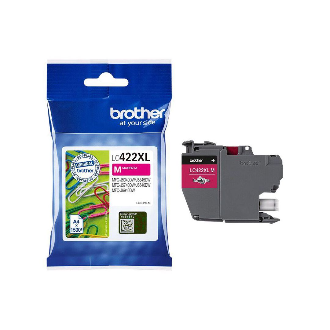 Bläckpatron BROTHER LC422XLM Magenta