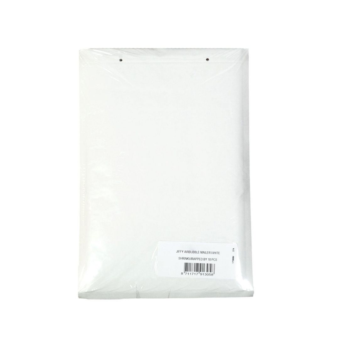Bubbelpåse 14 180x265mm vit 10/fp (10 pack)