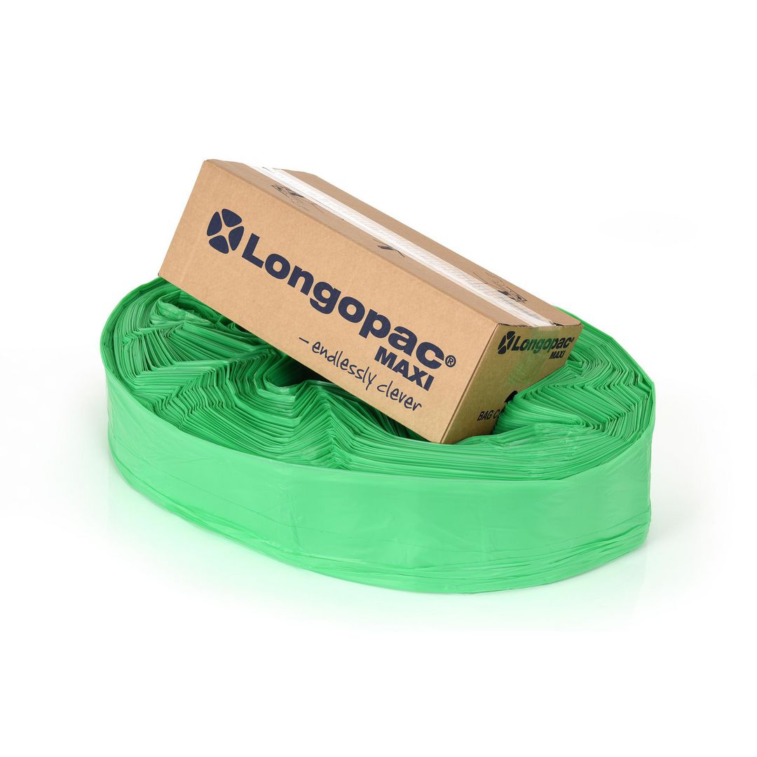 Kassett LONGOPAC Maxi Standard 110m grön