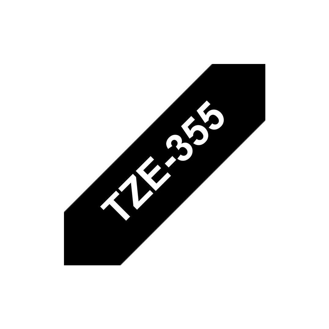 Tape Brother TZE355 24mm vit på svart