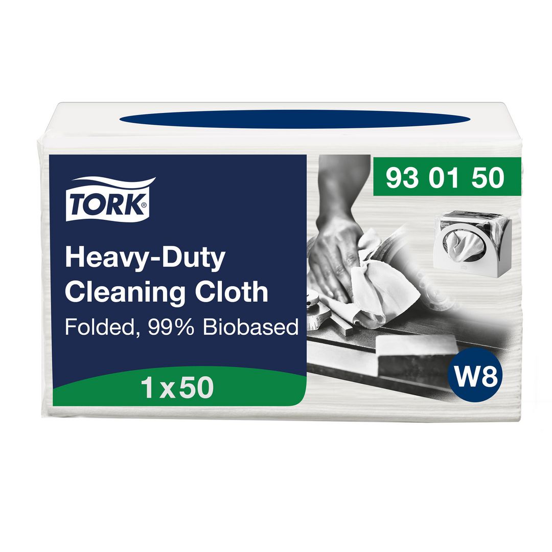 Rengöringsduk TORK W8 99% biobas. 50/fp