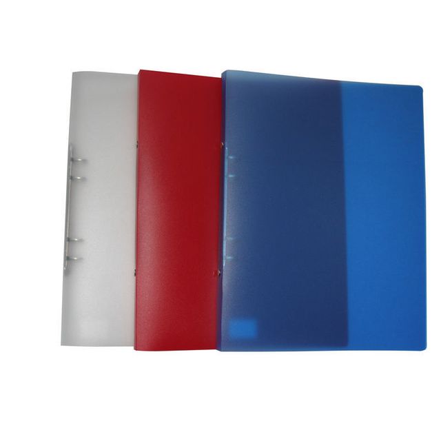 Ringpärm A4 16mm böjbar plast transp.