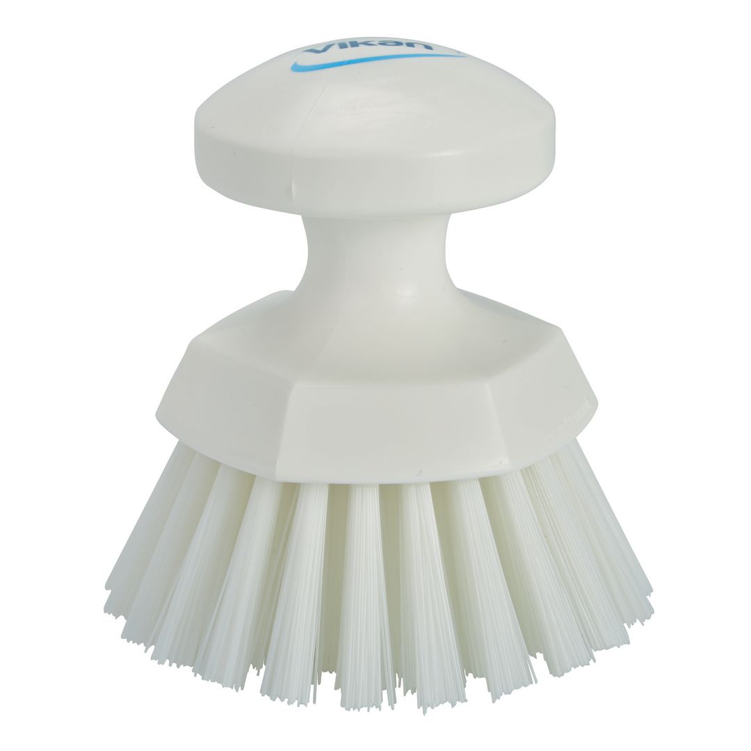 Borste VIKAN rund 110 mm vit