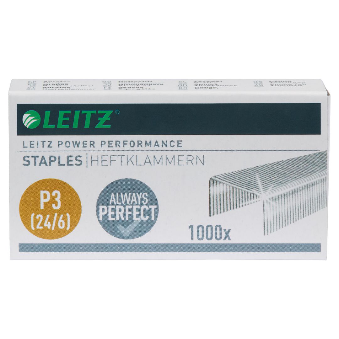 Häftklammer LEITZ P3 24/6, 1000/fp