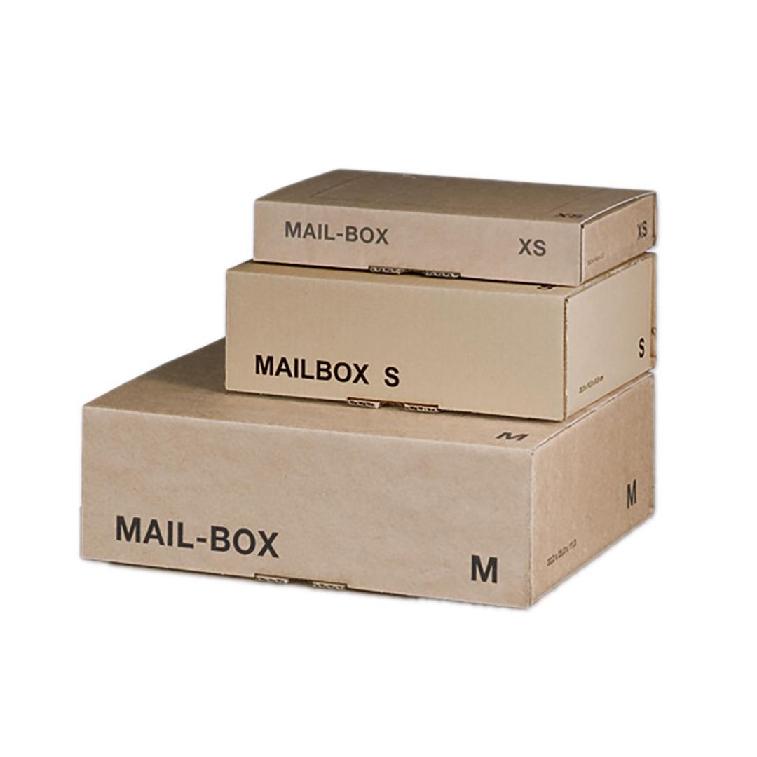 E-handelslåda Medium 331x241x104mm (20 pack)