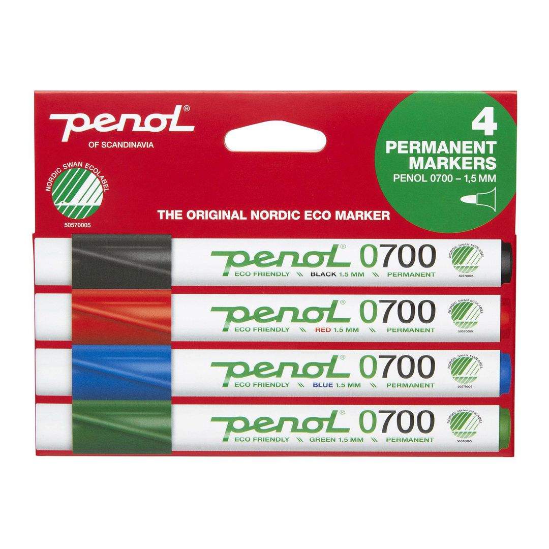 Märkpenna PENOL 0-700 perm 1,5mm 4/fp