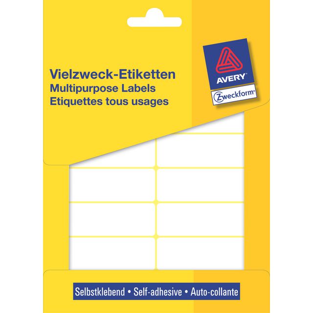 Etikett AVERY handskriv 62x19mm 396/fp