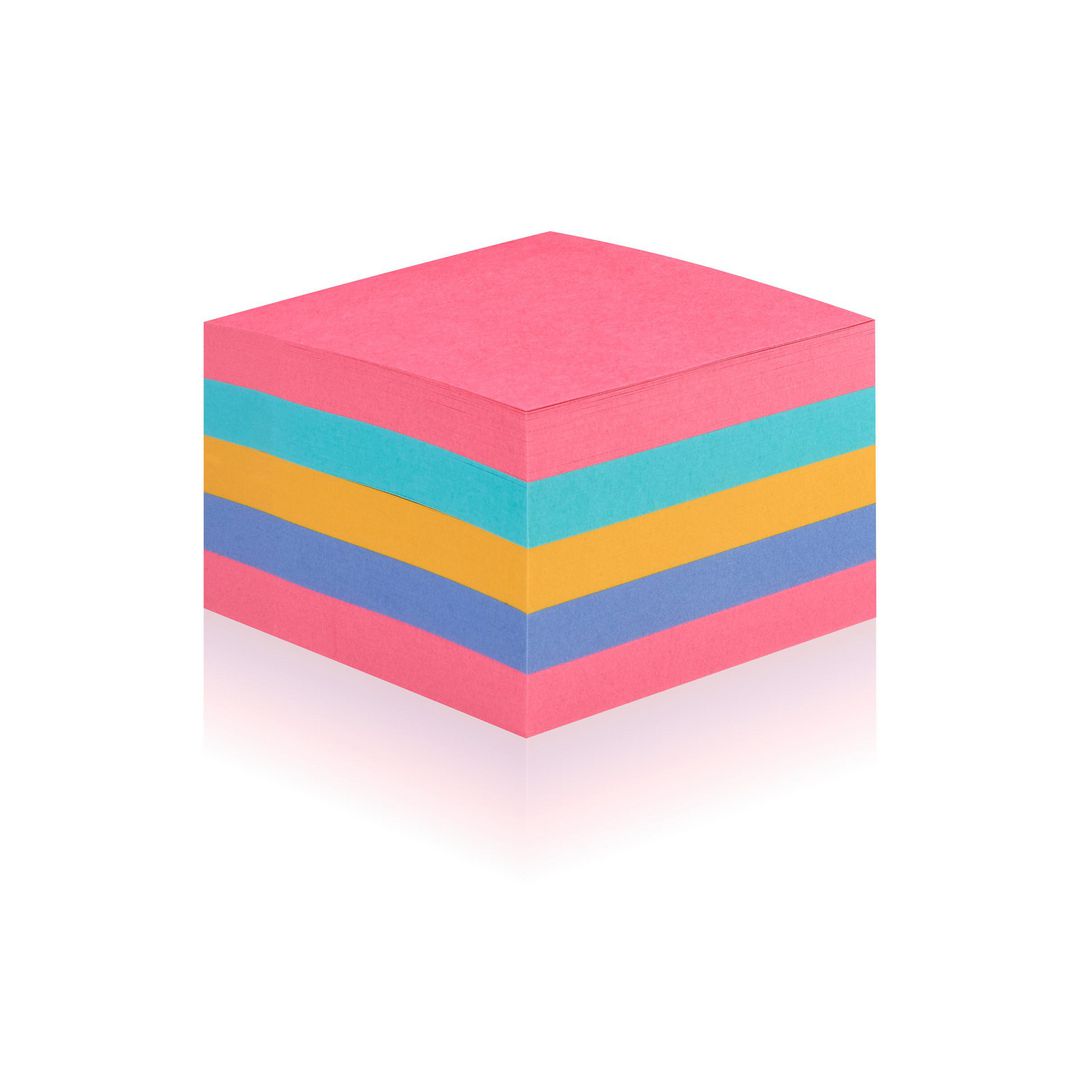 Notes POST-IT SS kub Rainbow 76x76mm