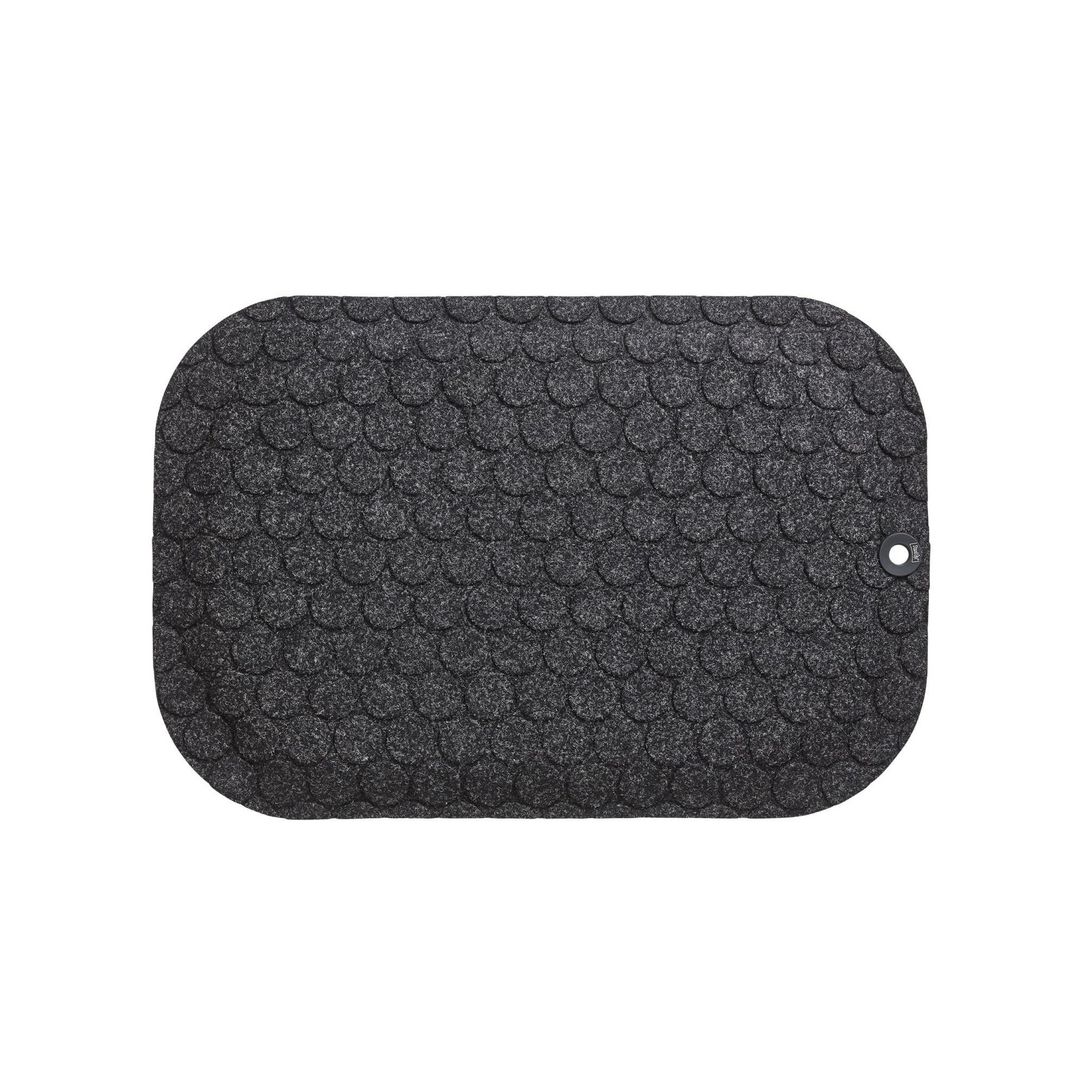 Arbetsplatsmatta StandUp C 53x77cm svart