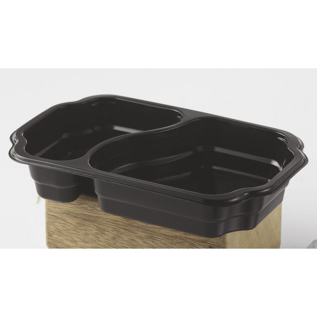 DUNIform 2-fack takeaway PP svart 246/fp