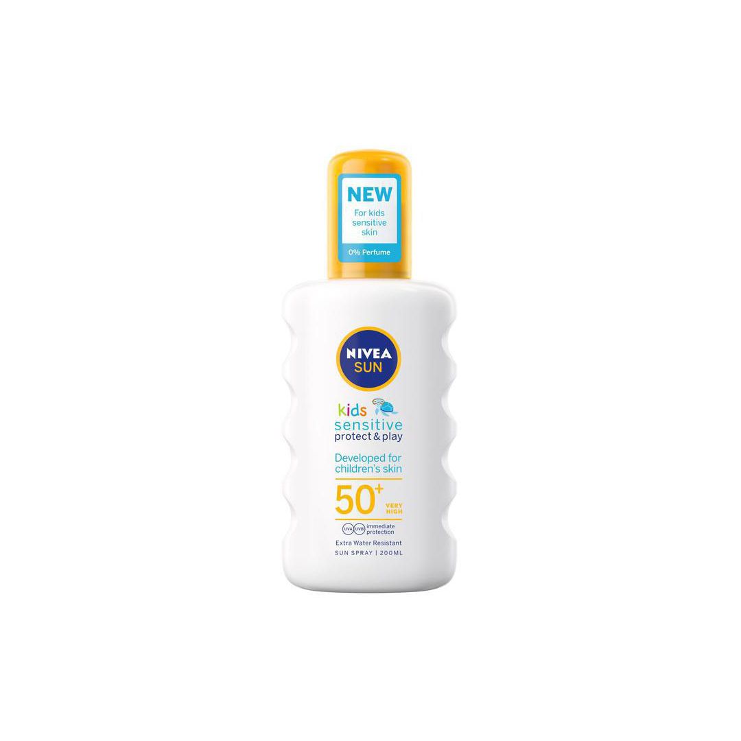Solskydd NIVEA Kids Spray 50+ 200ml