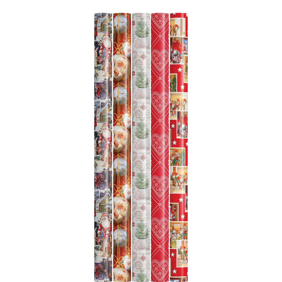 Julpapper 70cmx5m konsument (50 pack)