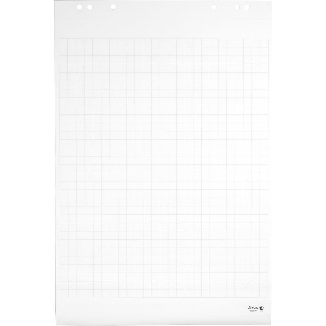 Blädderblock BANTEX 65x98cm rutat 5/fp