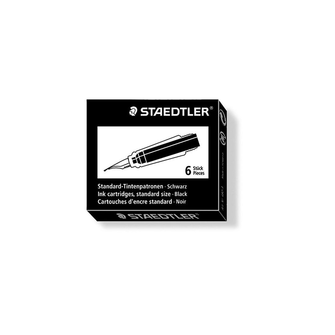 Refill Staedtler Svart 6/fp