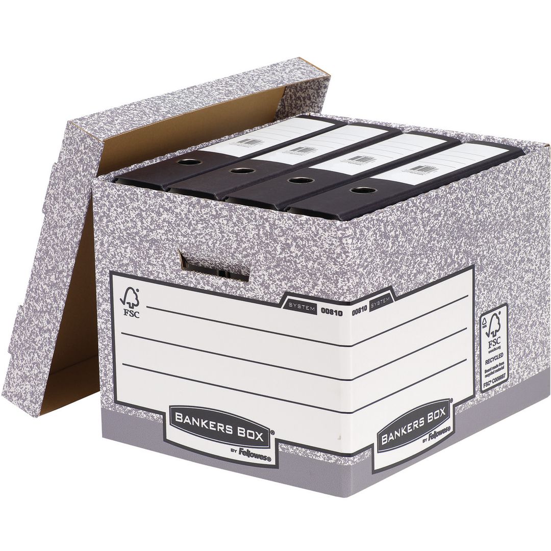 Arkivkartong Fellowes Bankers (10 pack)
