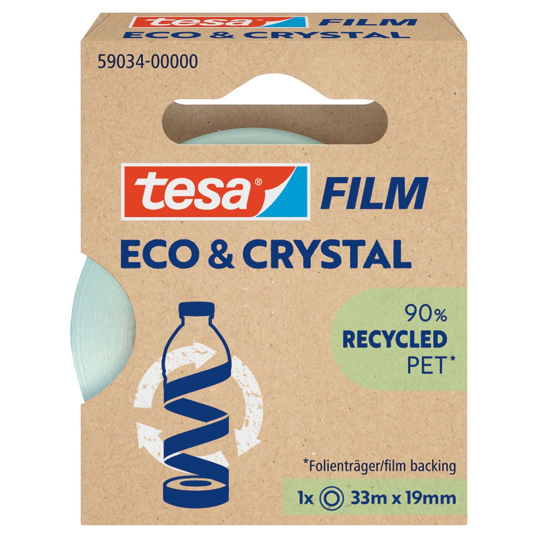 Dokumenttejp Tesa Eco&Crystal 19mmx33m