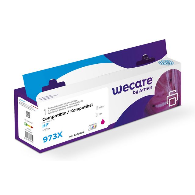 Bläckpatron Wecare 973X magenta