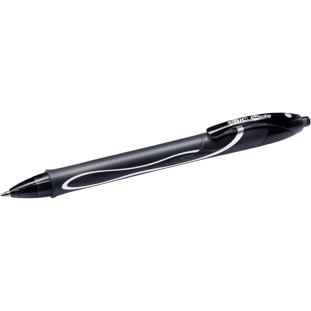 Gelpenna Bic Gelocity Quick Dry svart (12 pack)
