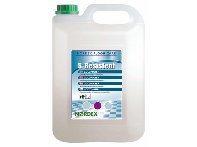 Golvpolish NORDEX Resistent 5L (3 pack)