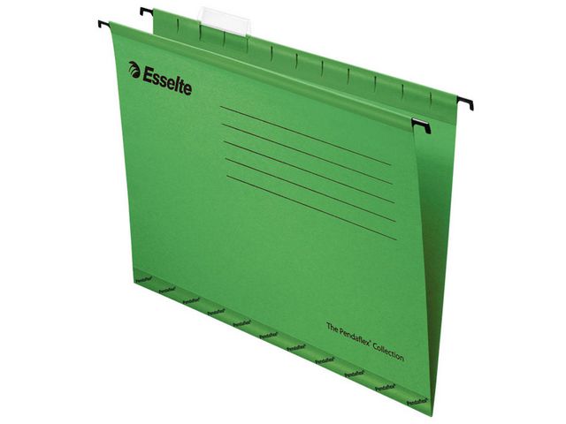 Hängmapp ESSELTE folio 365x240mm grön (25 pack)