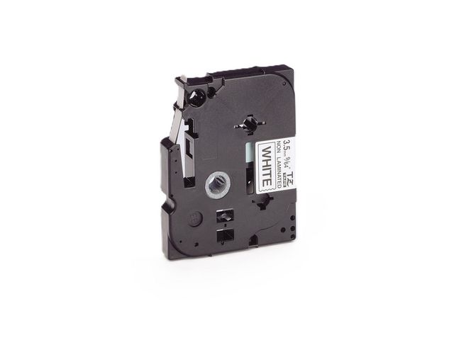 Tape BROTHER TZEN201 3,5mm Svart på Vit