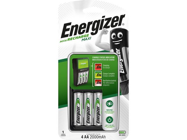 Batteriladdare ENERGIZER Maxi AA/AAA