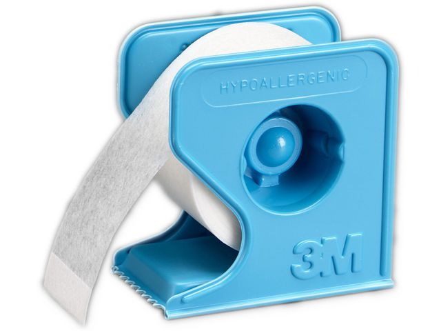 Micropore Vit m hållare 5,0cmx9,1m 6/fp